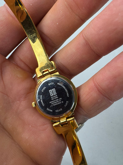 Vintage Givenchy Quartz Watch Golden