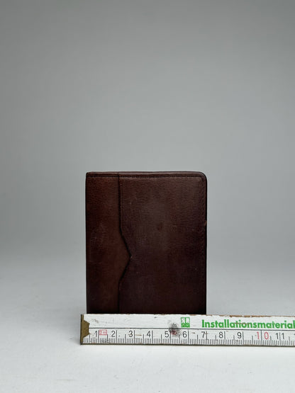 Vintage Yves Saint Laurent Leather Card Holder Brown