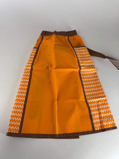 Vintage Yves Saint Laurent Skirt Black Yellow