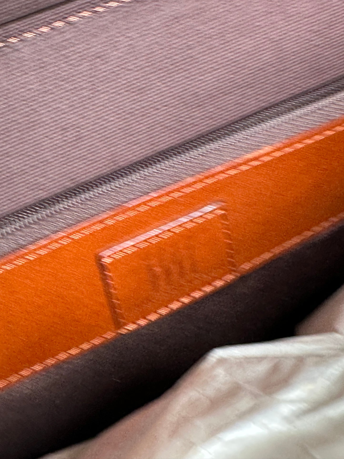 Vintage Issey Miyake Leather Shoulder Bag Chestnut Brown