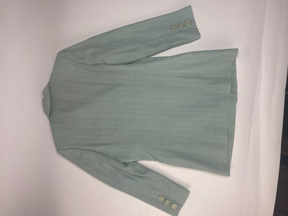 Vintage Dior wool Blazer / Trench turquoise M