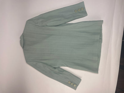 Vintage Dior wool Blazer / Trench turquoise M