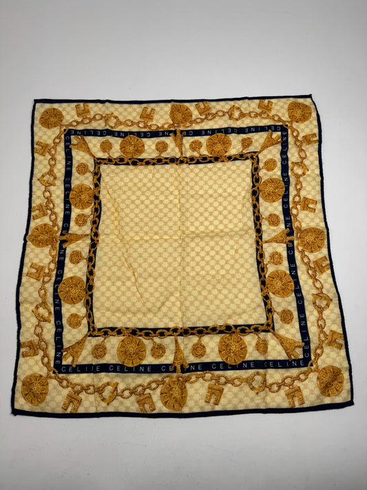 Vintage Celine Monogram Cloth yellow