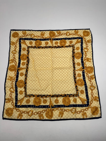 Vintage Celine Monogram Cloth yellow