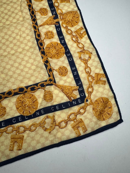 Vintage Celine Monogram Cloth yellow