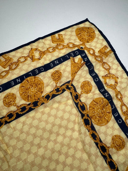 Vintage Celine Monogram Cloth yellow