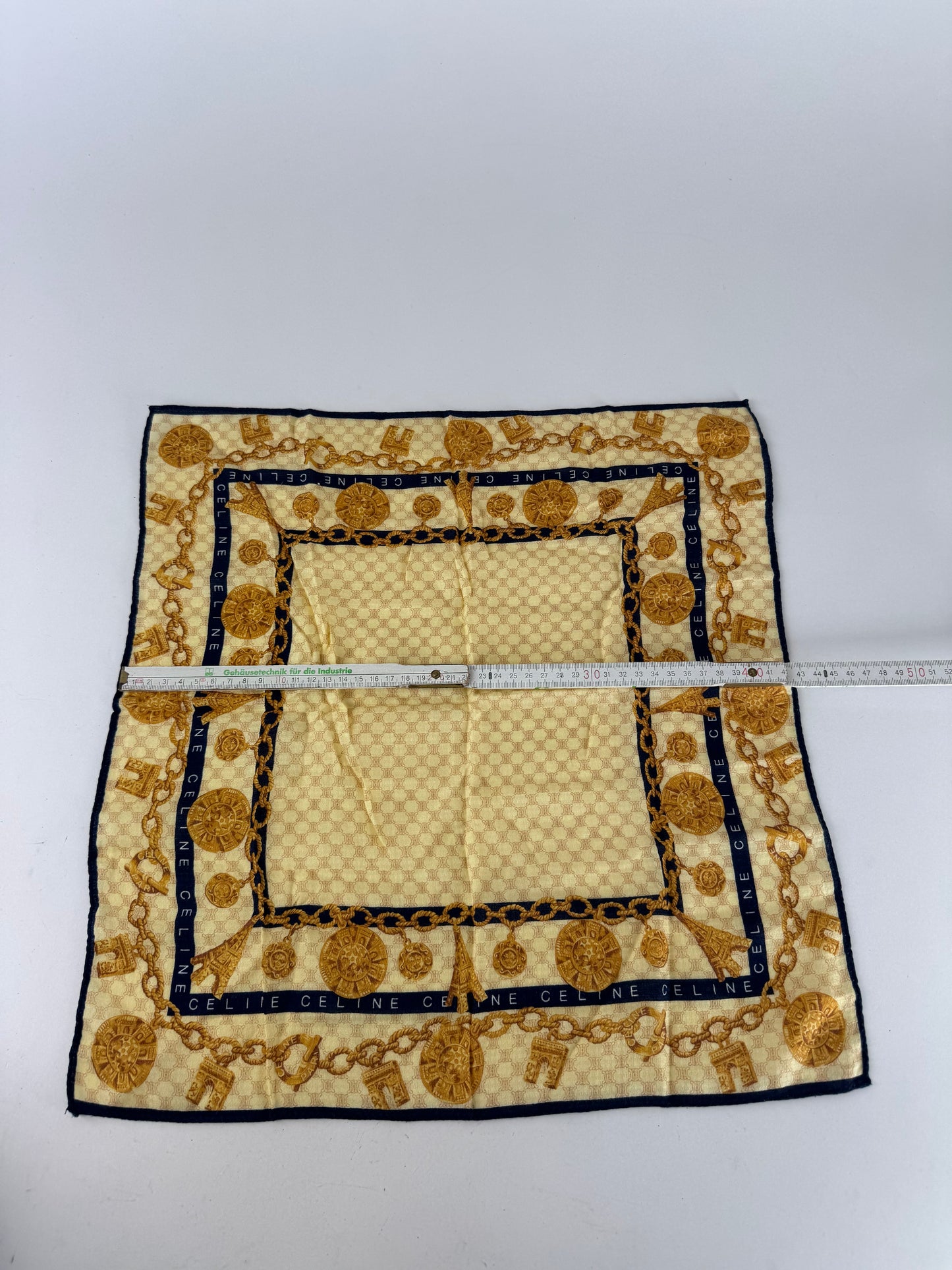 Vintage Celine Monogram Cloth yellow