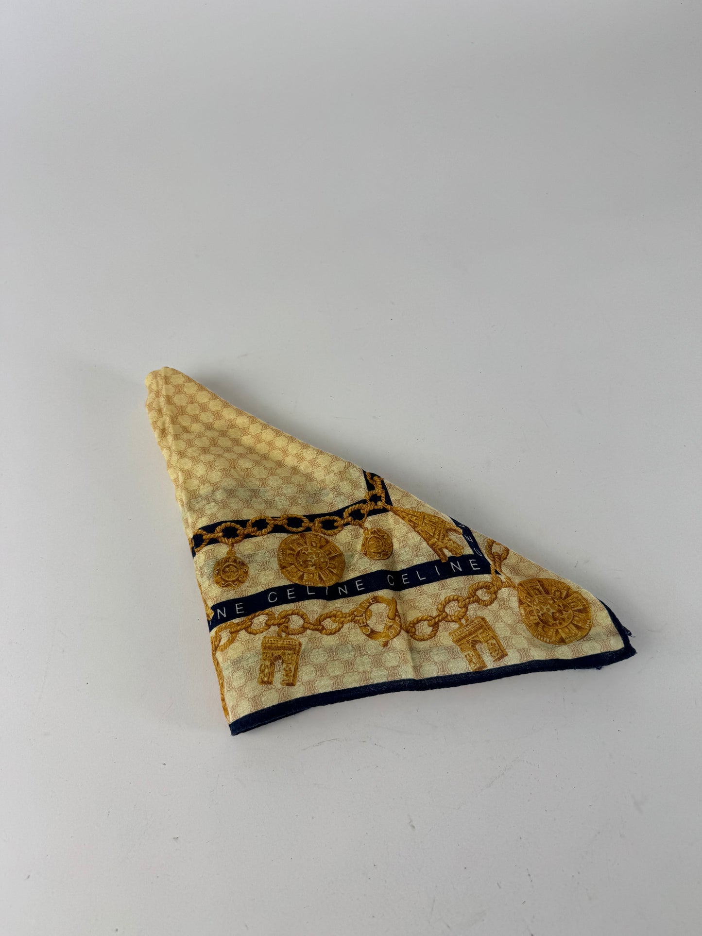 Vintage Celine Monogram Cloth yellow