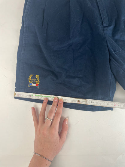Vintage Dior Canvas Shorts navy 38/M