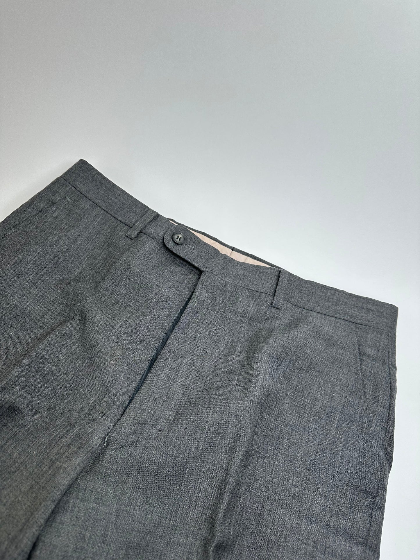 Vintage Dior Wool Pants Anthracite