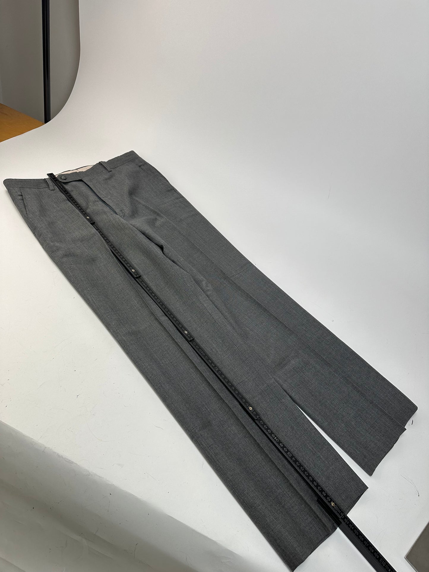 Vintage Dior Wool Pants Anthracite