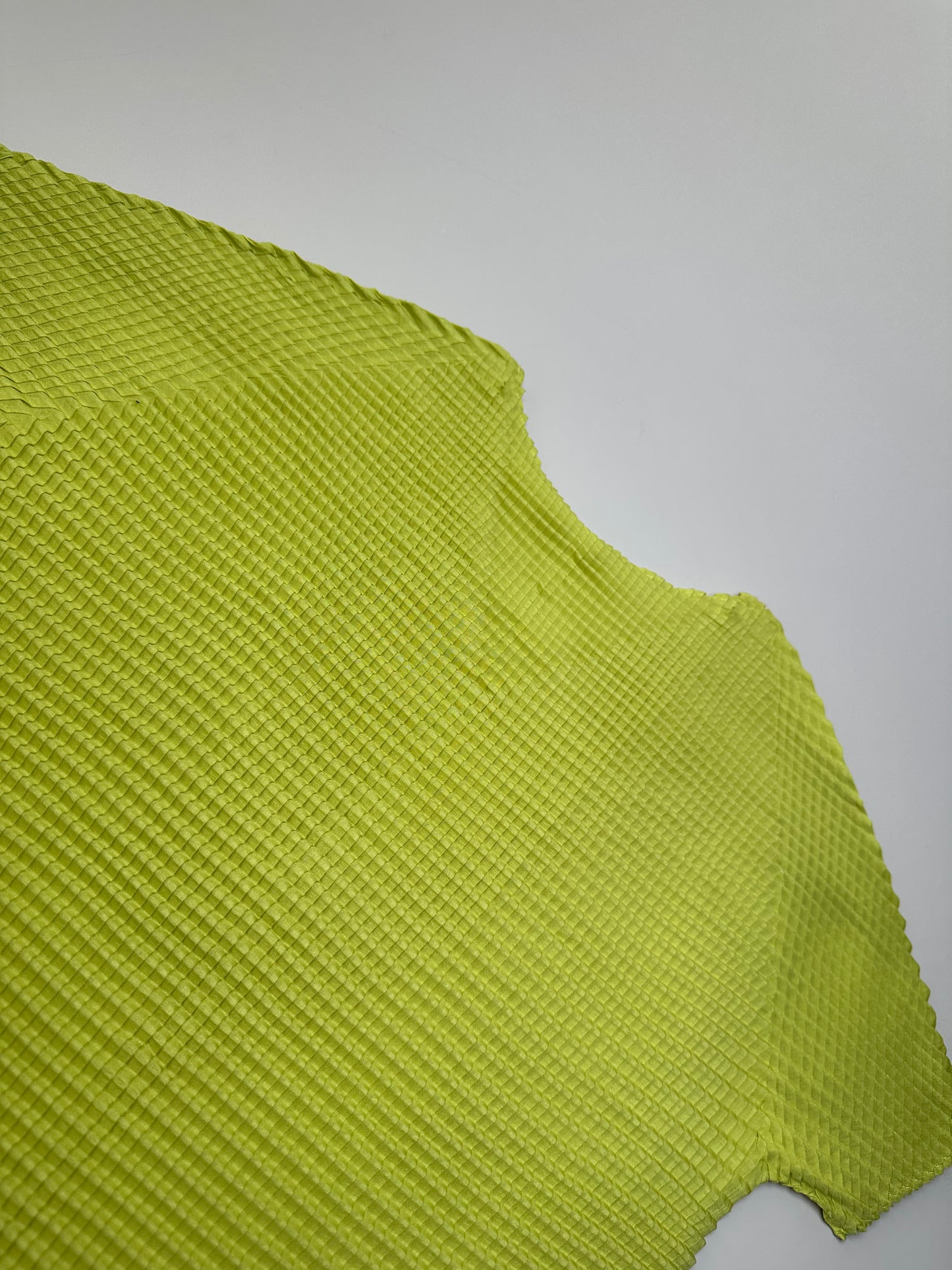 Vintage Issey Miyake Pleats Please Top Neon Yellow M