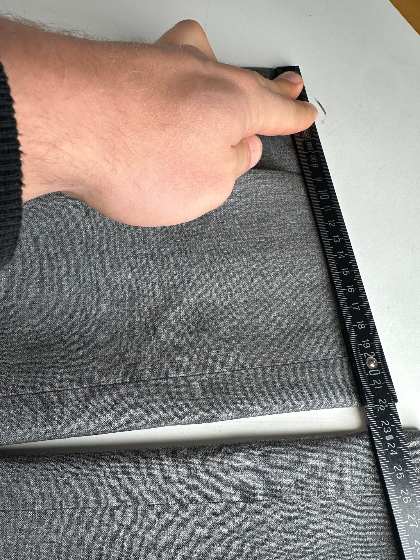 Vintage Dior Wool Pants Anthracite