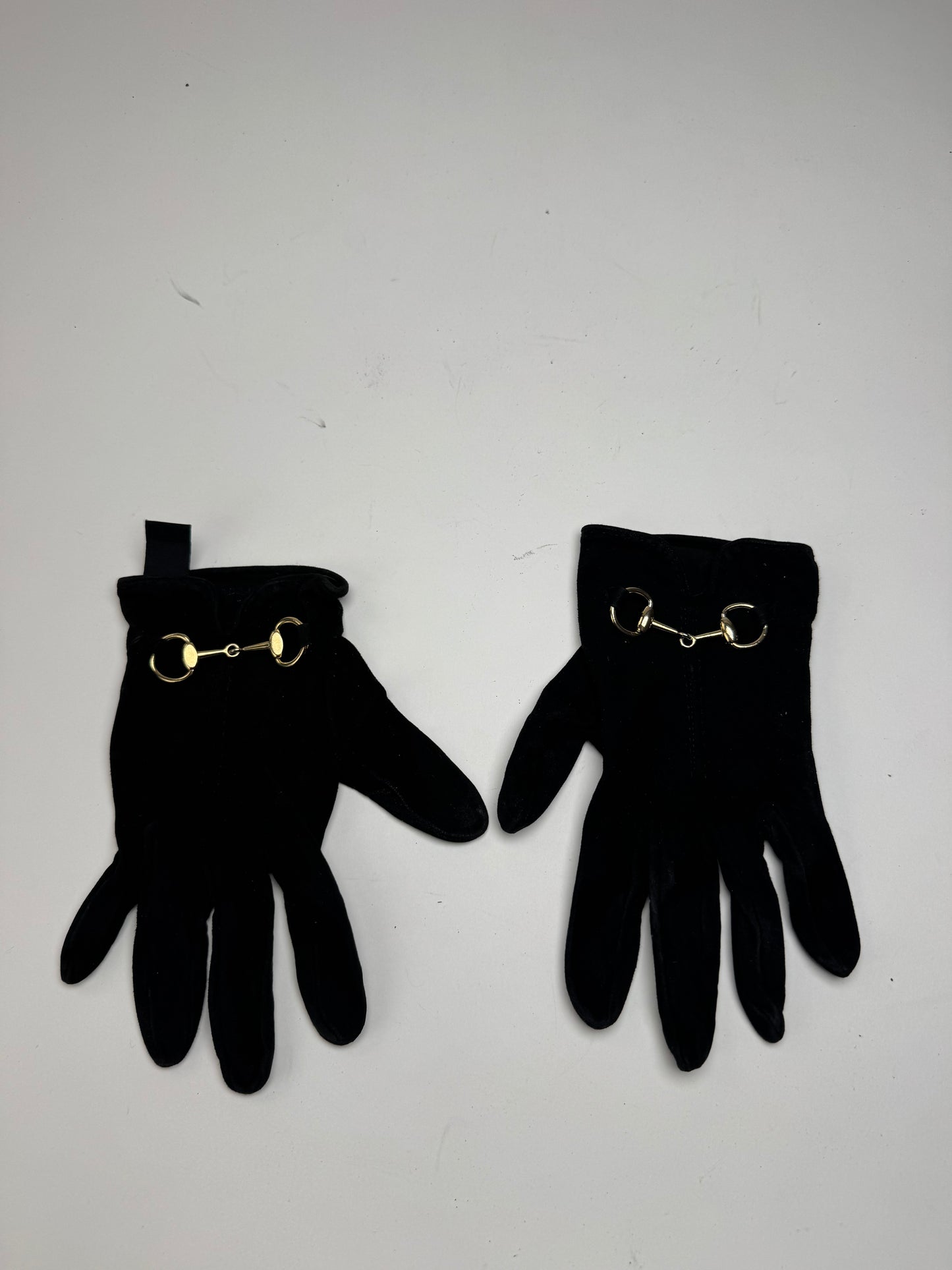 Vintage Gucci Leather gloves Black S
