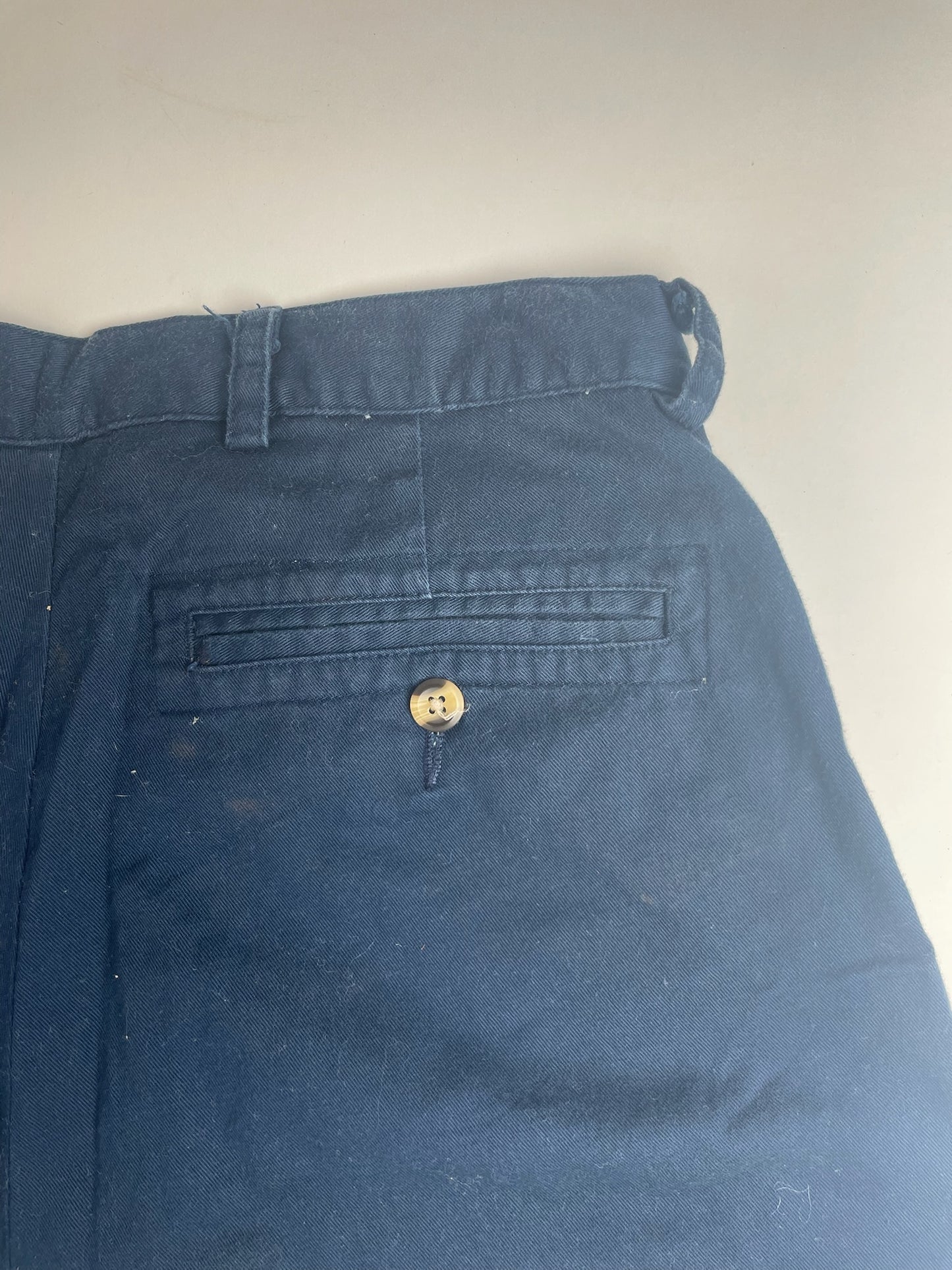 Vintage Dior Canvas Shorts navy 38/M