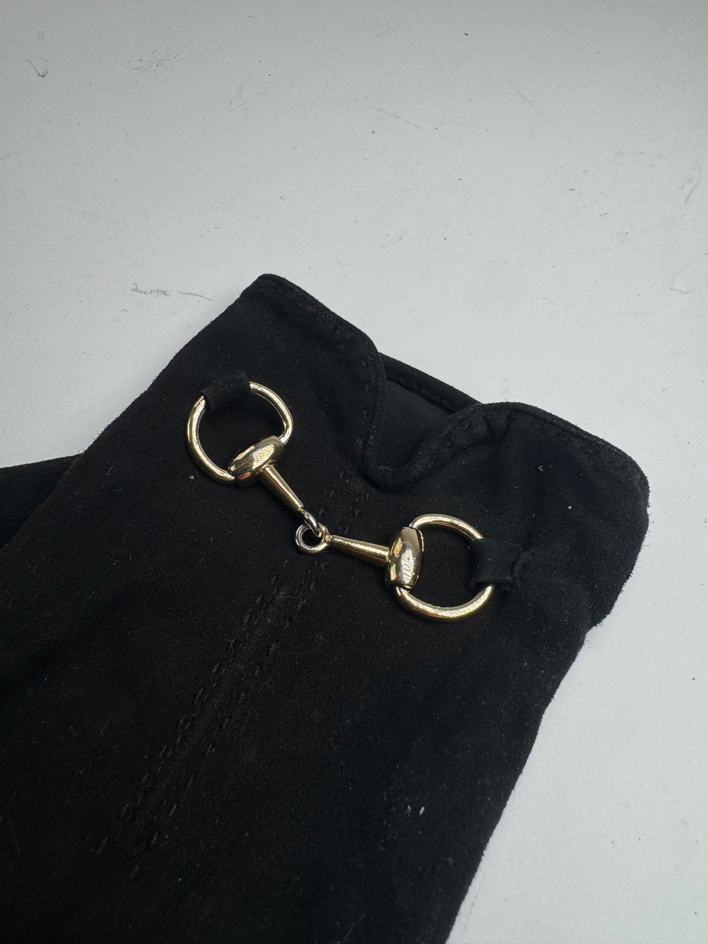 Vintage Gucci Leather gloves Black S