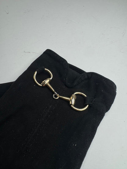 Vintage Gucci Leather gloves Black S