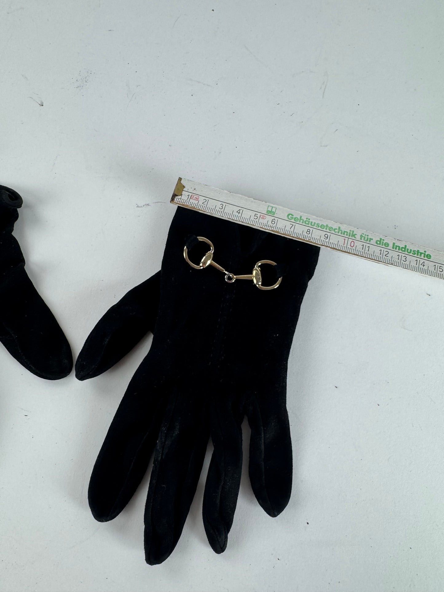 Vintage Gucci Leather gloves Black S