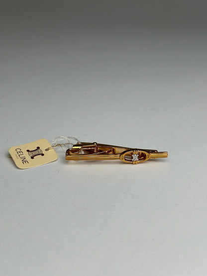 Vintage Celine Paris Steel Tie/Money Clamp new