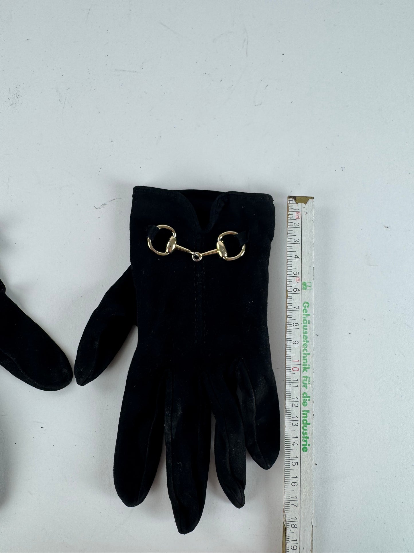Vintage Gucci Leather gloves Black S