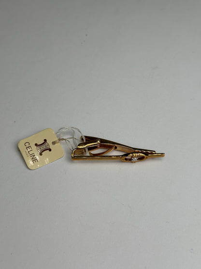 Vintage Celine Paris Steel Tie/Money Clamp new