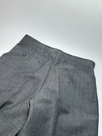 Vintage Dior Wool Pants Anthracite