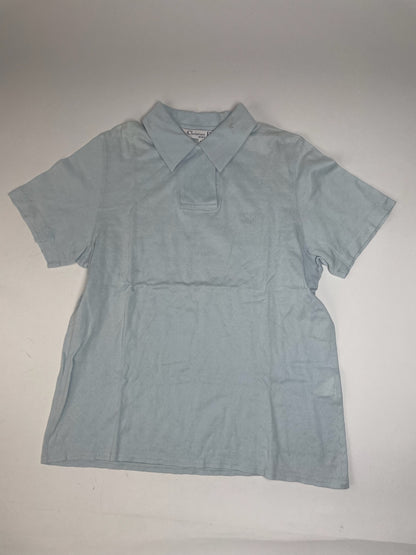 Vintage Dior Polo Shirt light blue M