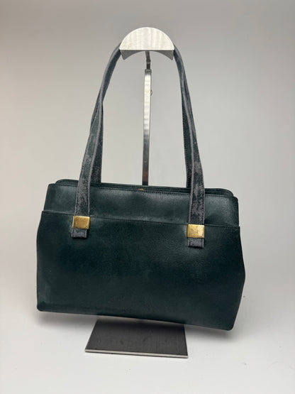 Sac vintage Givenchy en cuir 4G vert