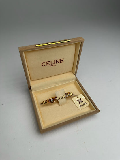 Vintage Celine Paris Steel Tie/Money Clamp new