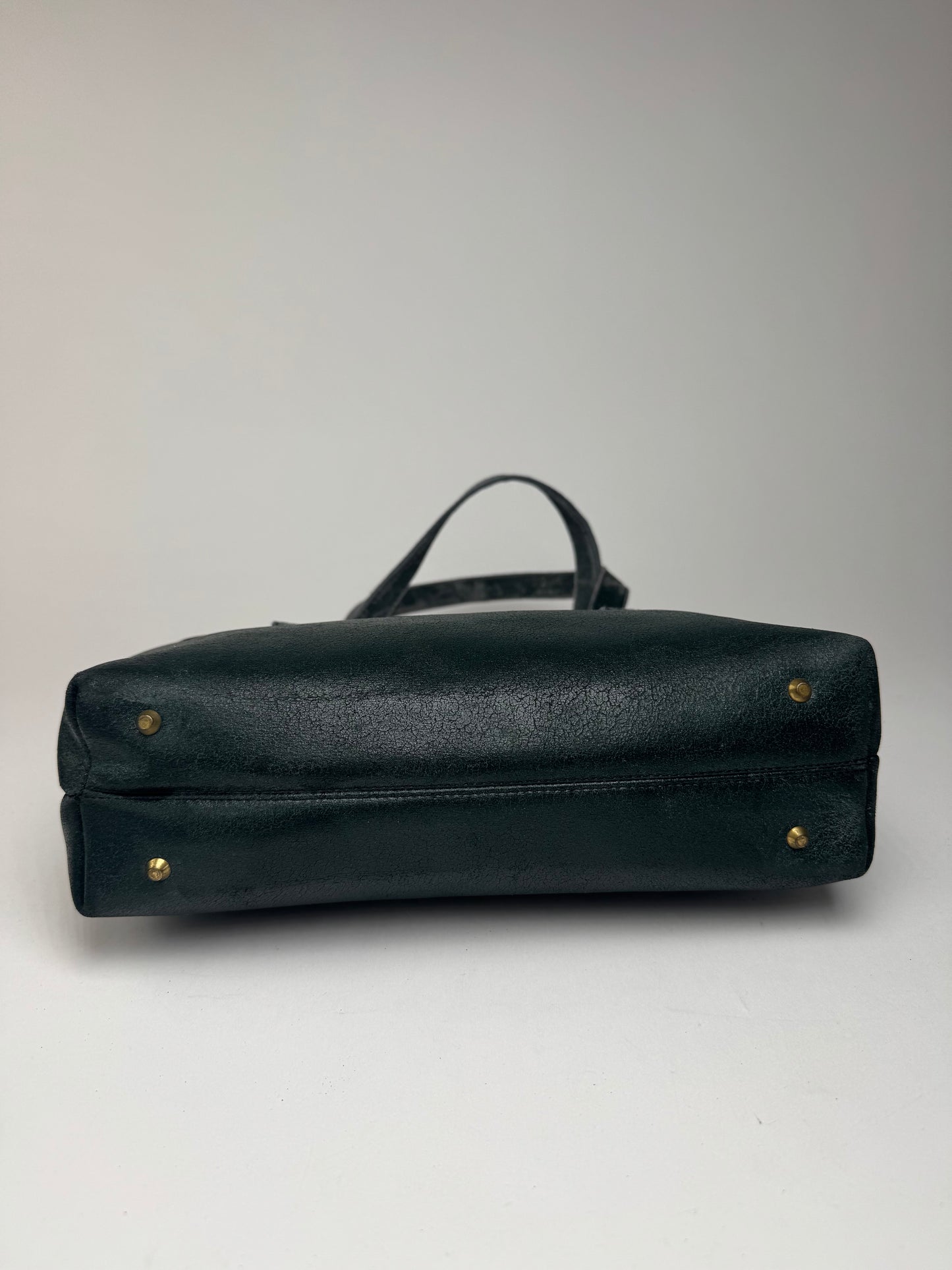 Sac vintage Givenchy en cuir 4G vert