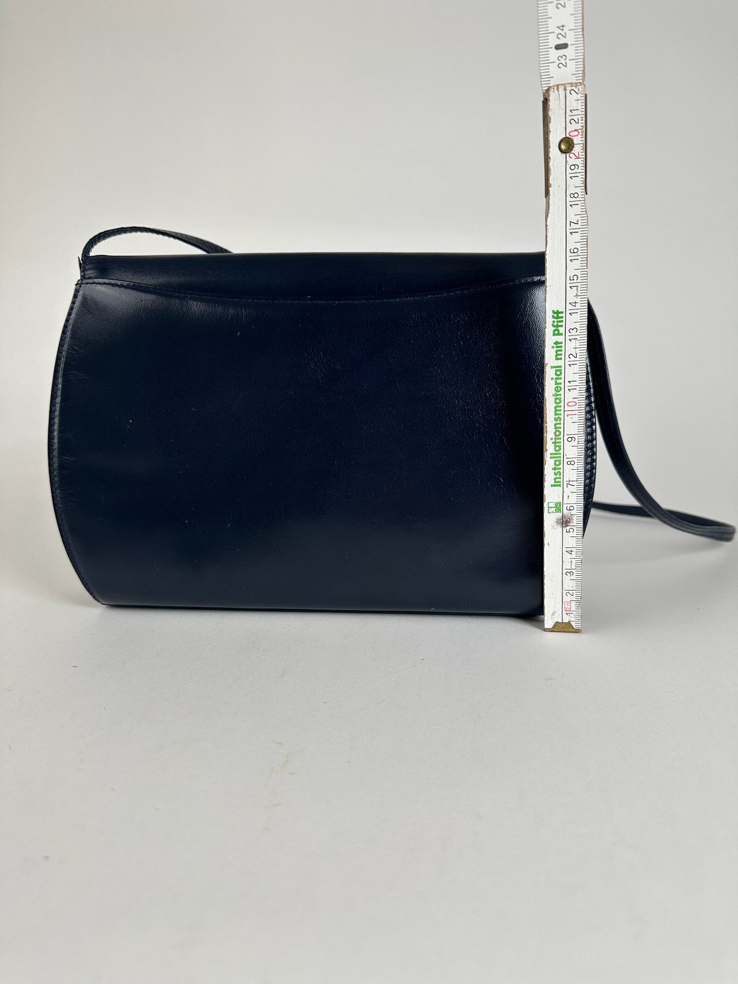 Vintage Givenchy 4G Leather Bag Navy