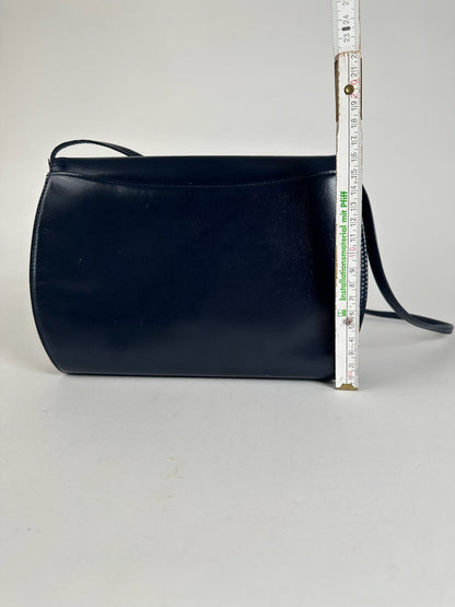 Vintage Givenchy 4G Leather Bag Navy