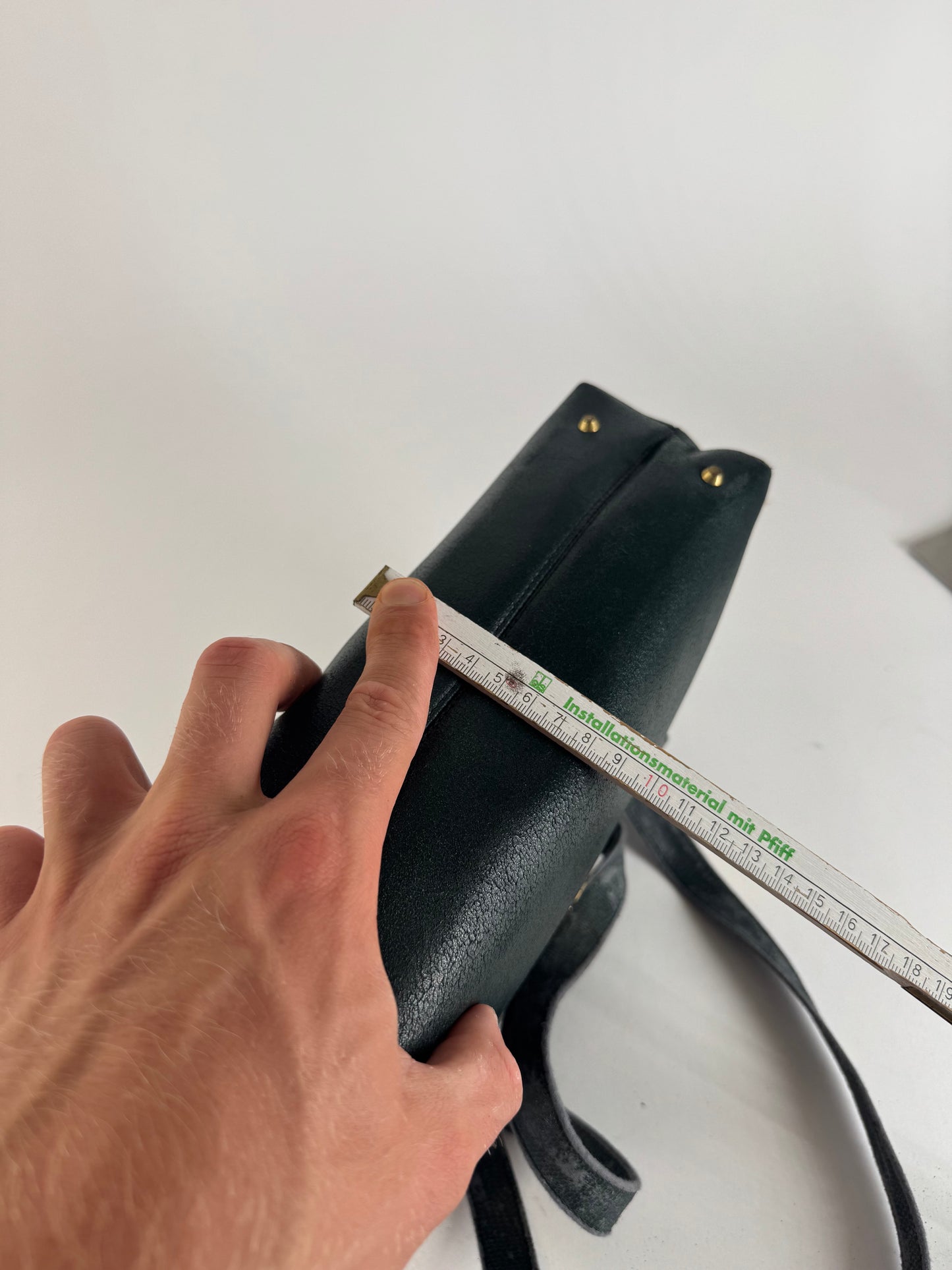 Sac vintage Givenchy en cuir 4G vert