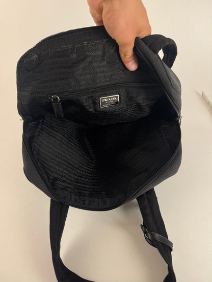 Sac Prada Sport en toile vintage anthracite