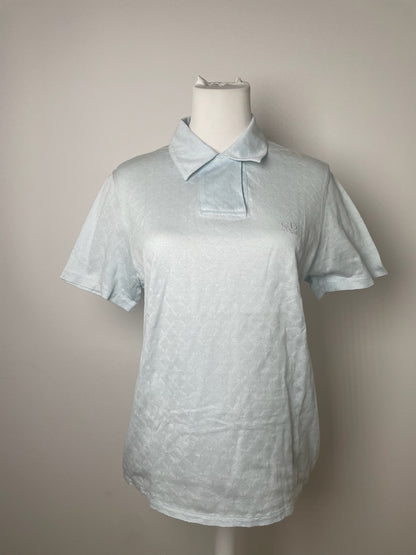Vintage Dior Polo Shirt light blue M