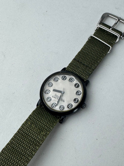 Vintage Jean Paul Gaultier Quartz Watch Khaki