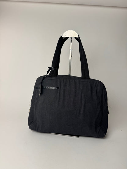Sac Prada Sport en toile vintage anthracite