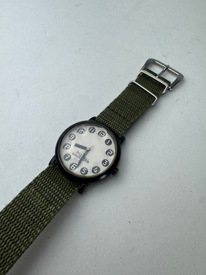 Vintage Jean Paul Gaultier Quartz Watch Khaki