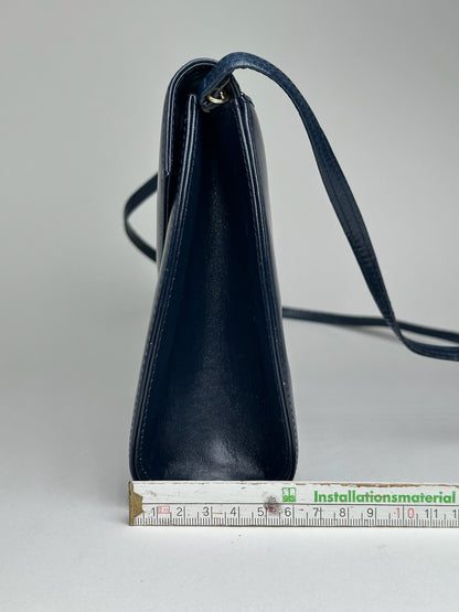 Vintage Givenchy 4G Leather Bag Navy