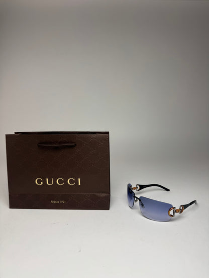 Vintage Gucci Bamboo Sunglasses