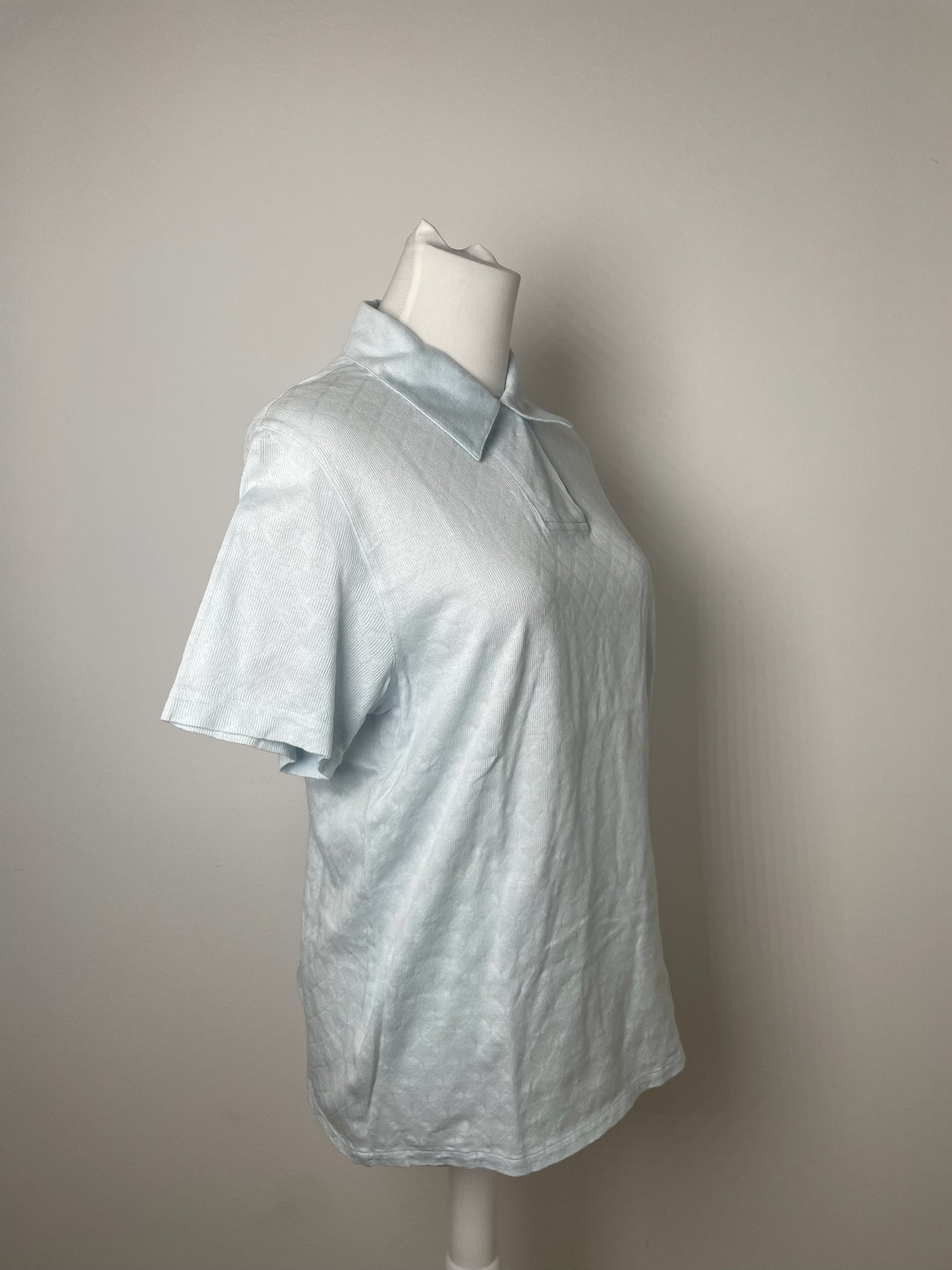 Vintage Dior Polo Shirt light blue M