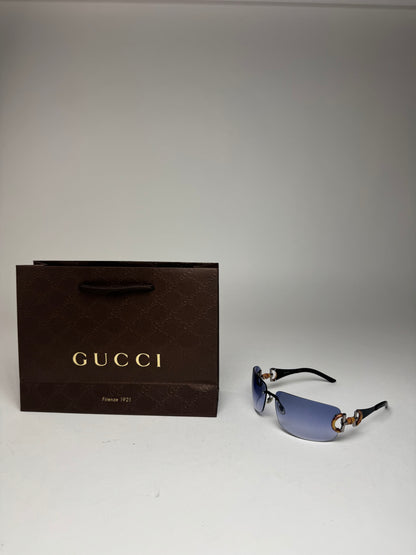 Vintage Gucci Bamboo Sunglasses