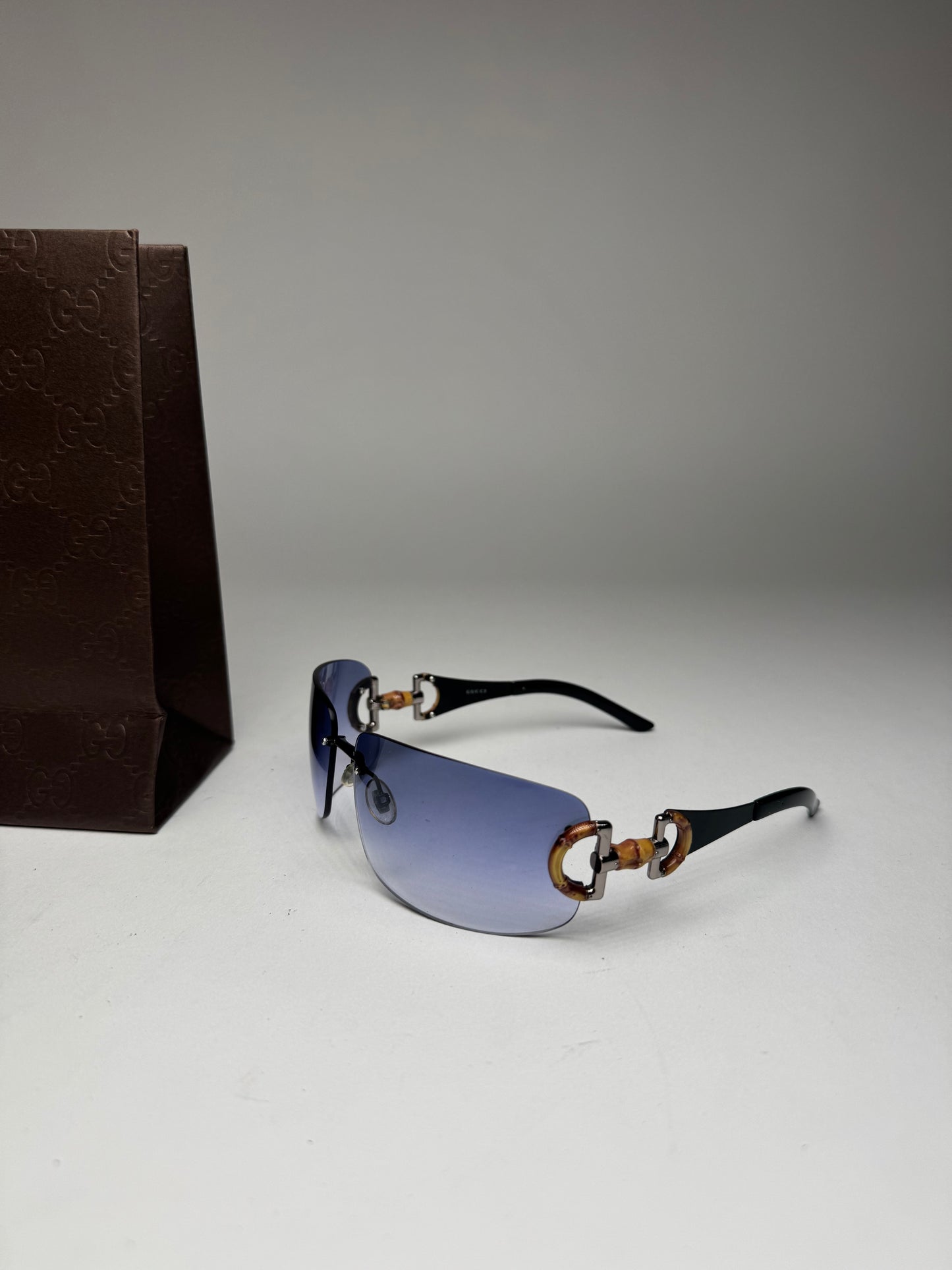 Vintage Gucci Bamboo Sunglasses