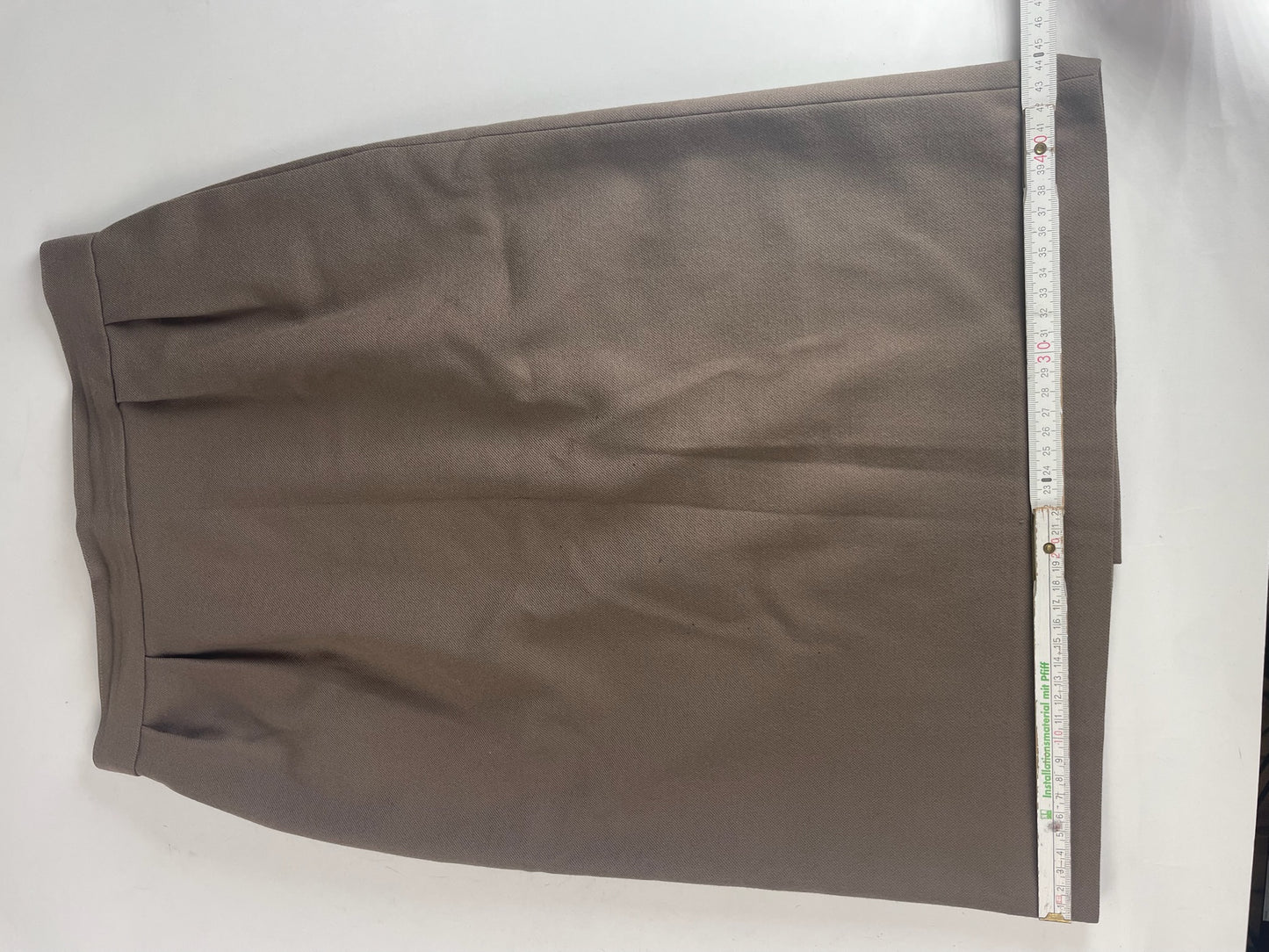 Vintage Dior Wool Skirt Brown