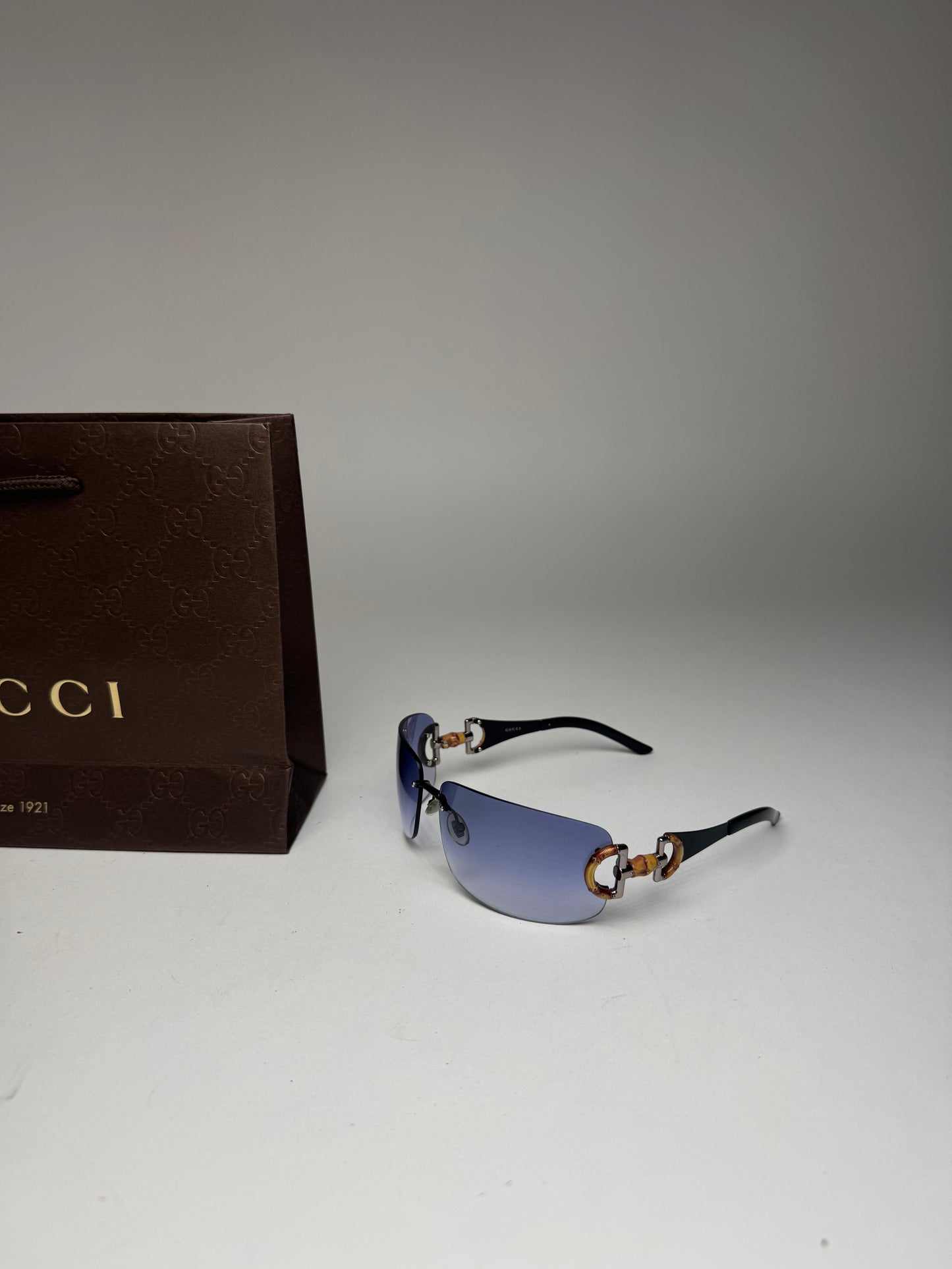 Vintage Gucci Bamboo Sunglasses