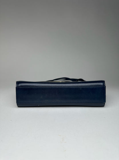 Vintage Givenchy 4G Leather Bag Navy