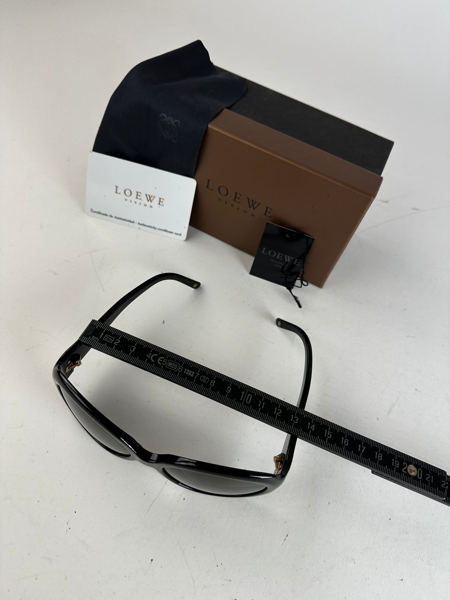 Vintage Loewe Oversized Sunglasses Black