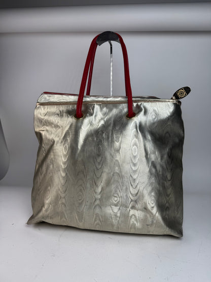 Vintage Loewe Madrid Leather Handbag Golden