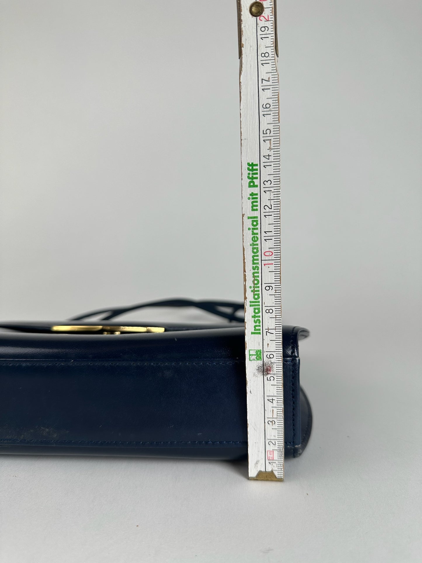 Vintage Givenchy 4G Leather Bag Navy