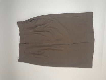 Vintage Dior Wool Skirt Brown